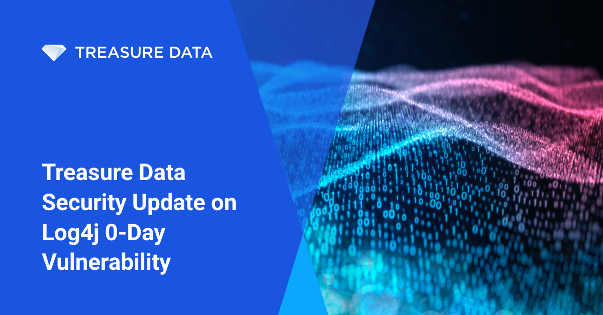 Security Update Log4j 0Day Vulnerability Treasure Data Blog
